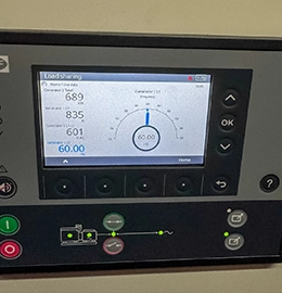 Generator on load